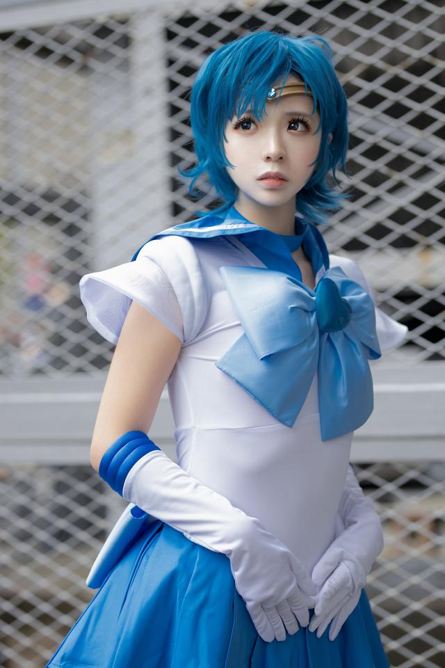 三组日本动漫美少女战士cosplay欣赏造型相当唯美的作品