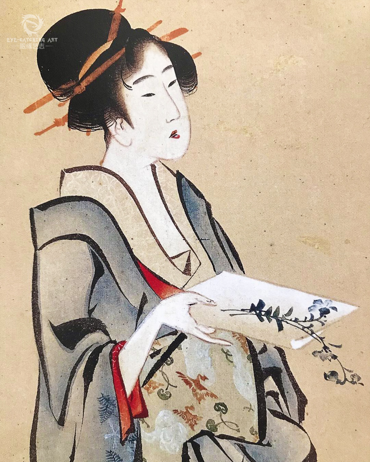 原创大师也难过美人关葛饰北斋与铃木春信的浮世绘美人图