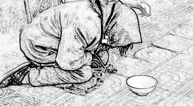 聊斋故事村里来个乞丐孙子抱着喊奶奶村民死去的人回来了