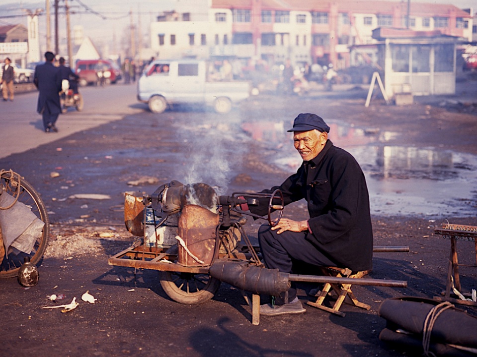 老照片:90年代中国各地市井生活