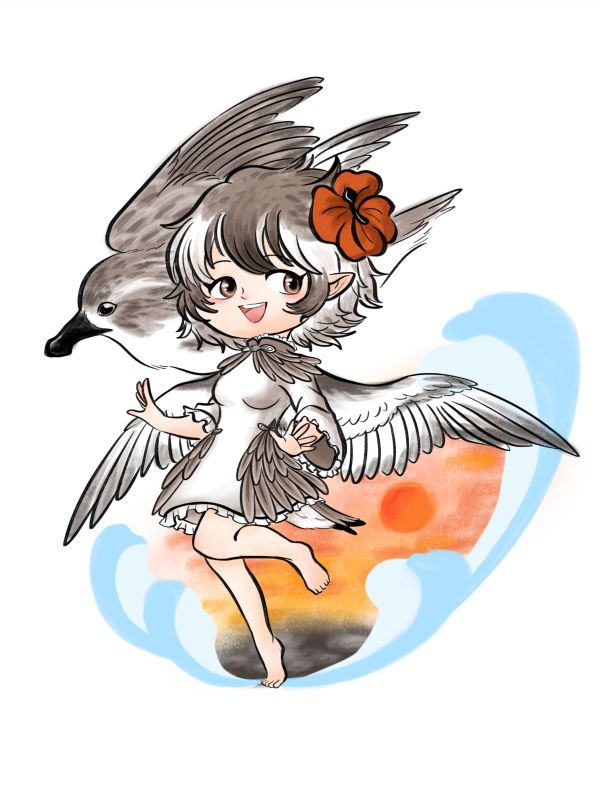    滑动查看,你认识它们吗 >>▲特邀画师独家创意绘制五种鸟类拟人图