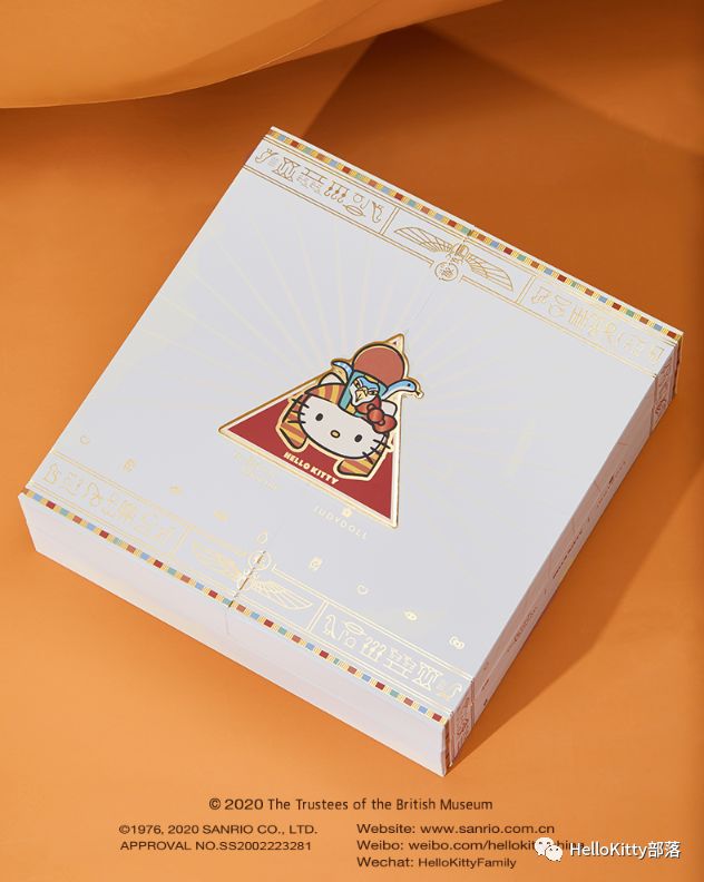 hellokittyx橘朵x大英博物馆三方联名彩妆上线啦