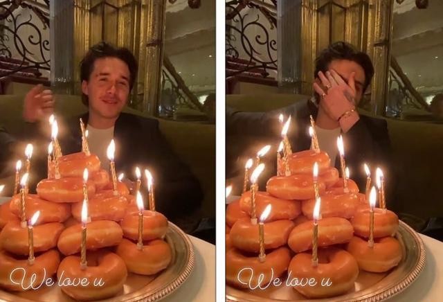 贝克汉姆豪掷90万为长子庆生,奢华细节曝光,小七着西装亮相