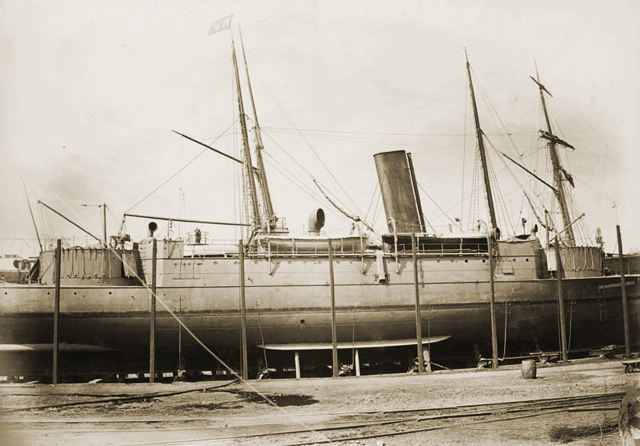 "超勇"由英国阿姆斯特朗船厂承造,造价约32.