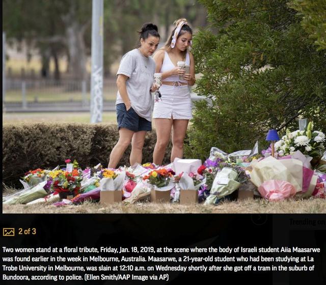 遇害女留学生父亲落泪女儿生前说澳洲很安全