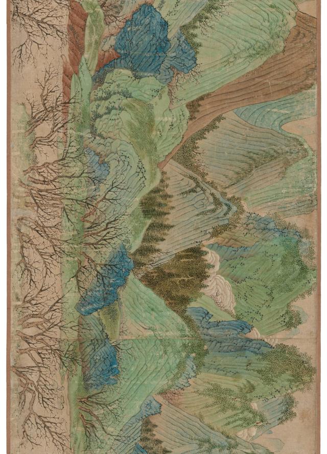 长卷欣赏分段欣赏存世的约三十六幅桃源图中有十余幅出自仇英之手,文