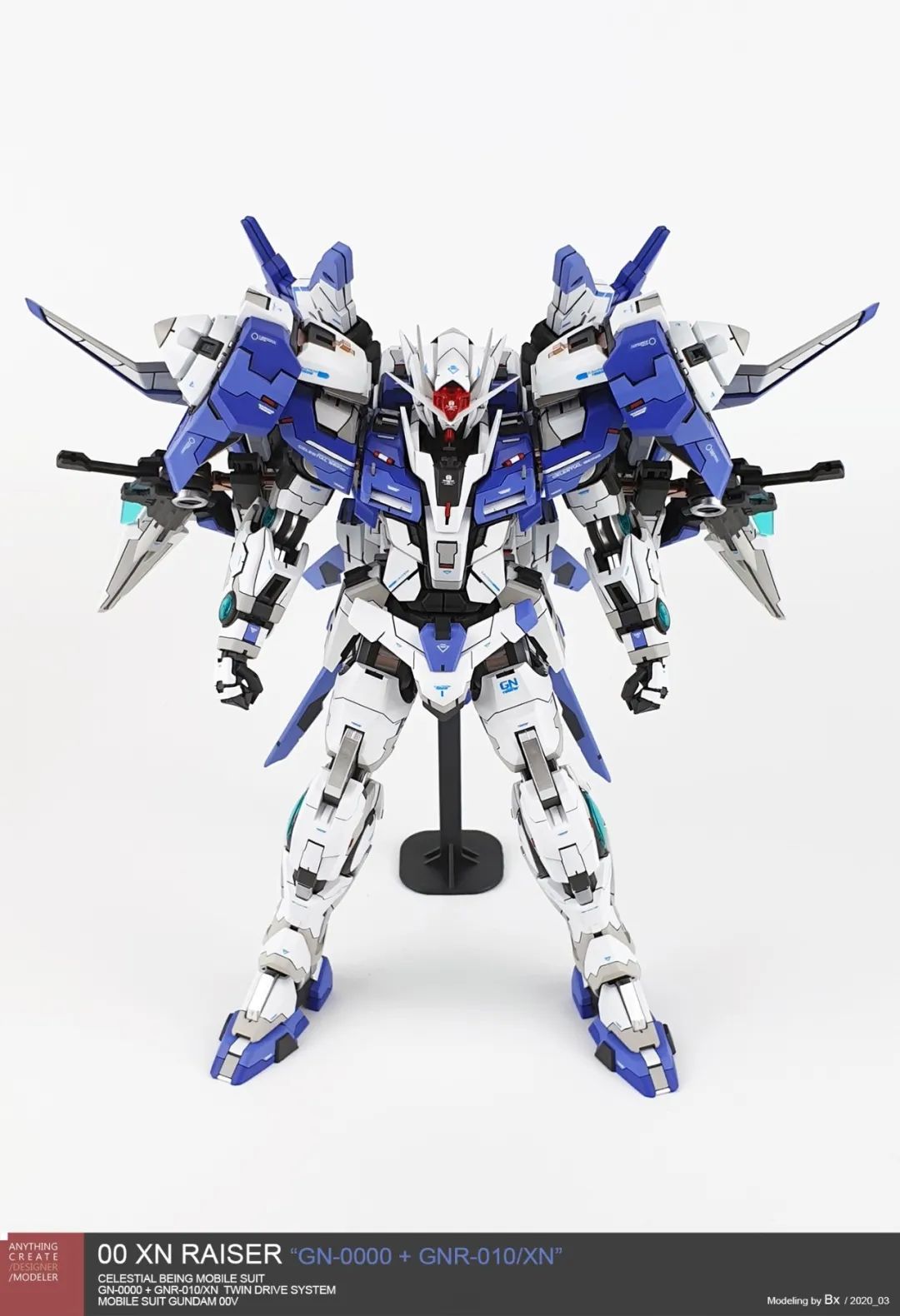 高达ooxnraiser超大强化背包引起极度舒适