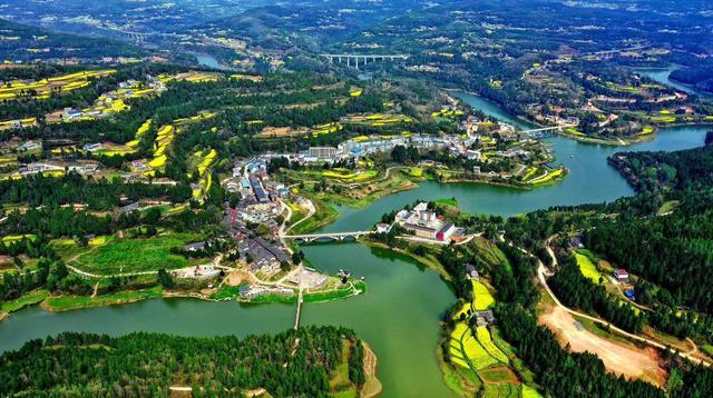 四川柏林沟正是踏青的好时节,网友:我要出去浪!_广元