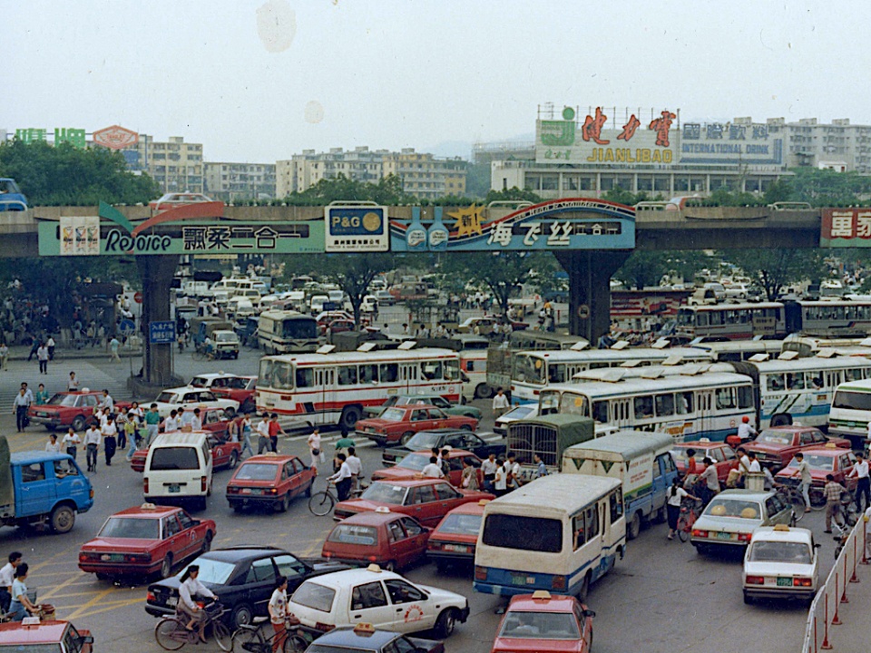 90年代街道老照片图片