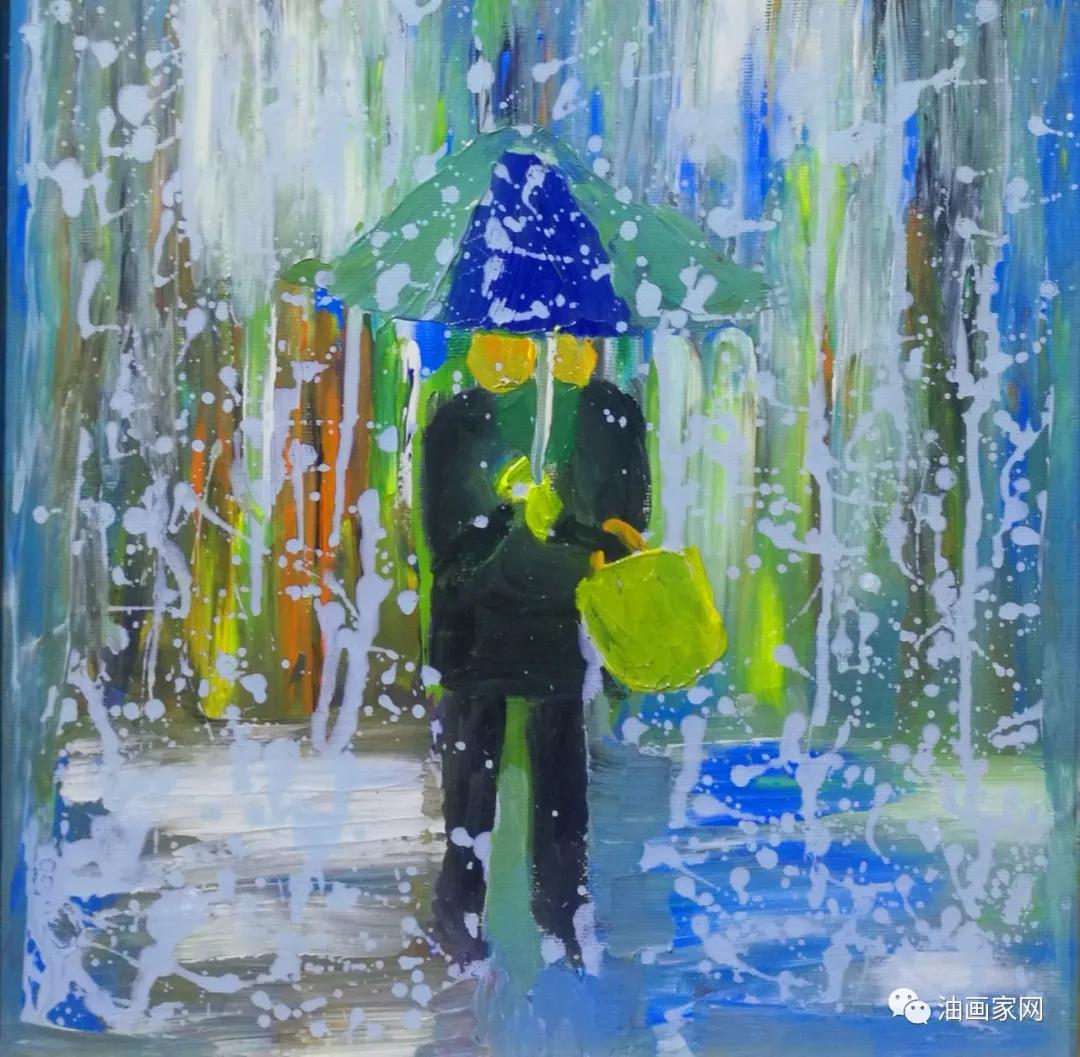 画家赵旭千黛子心灵深处的奇妙世界