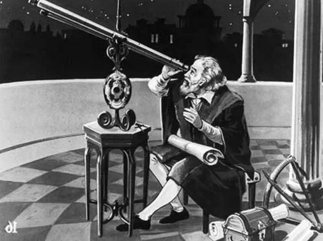第一位用望远镜仰望星空的人——伽利略_现代科学