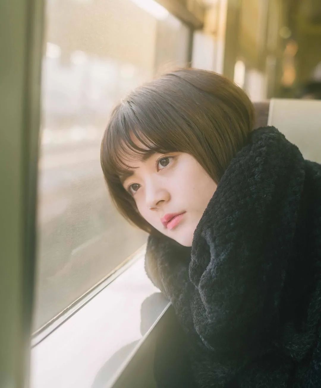 齐刘海女孩你们都这么美的吗