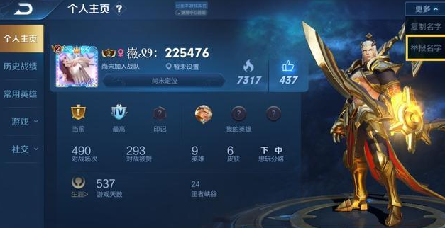 天美多次"警告",不能随便用的英雄名字和游戏id,不然将被封号_司马懿