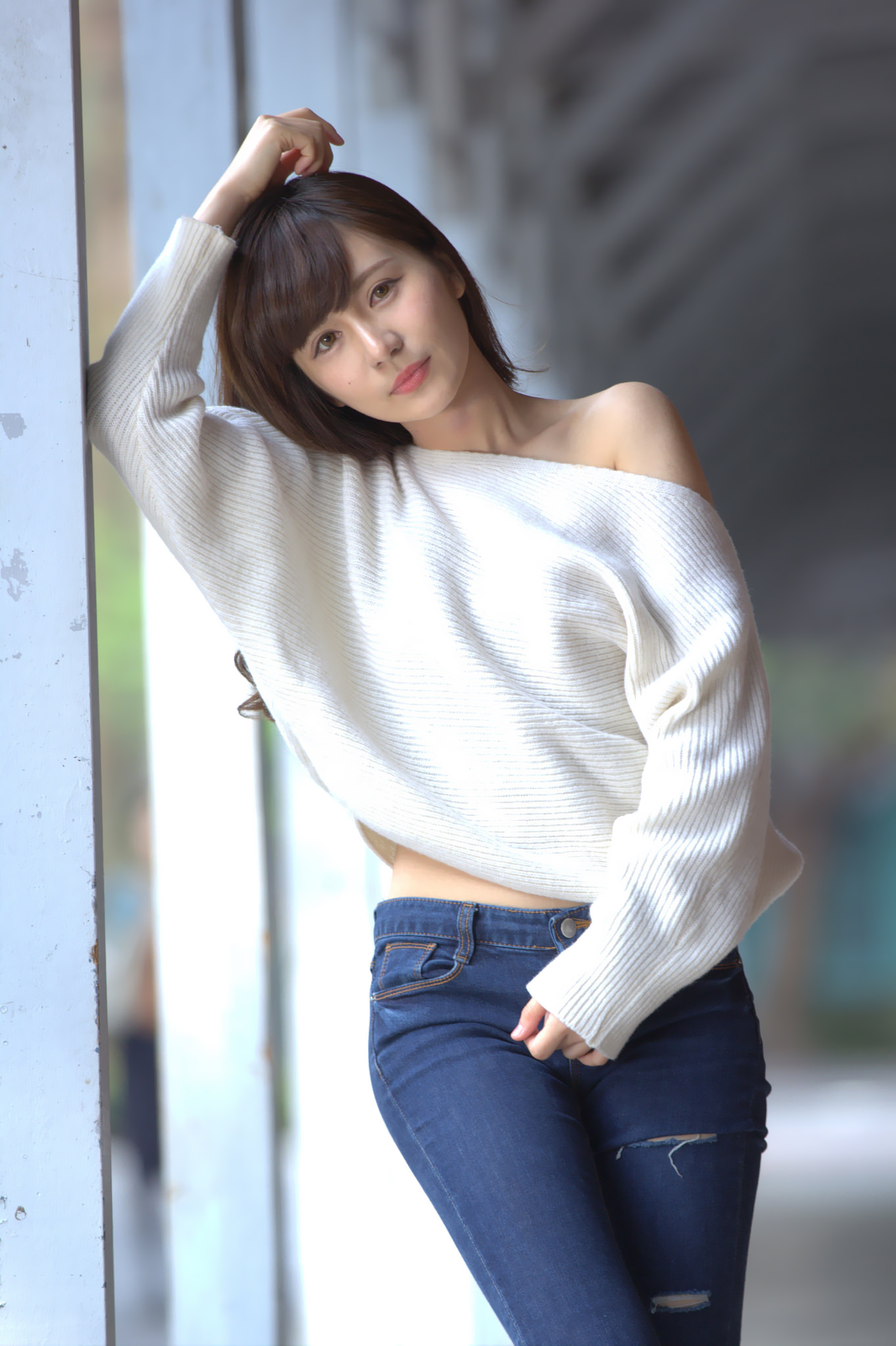 时尚穿搭第六期 针织衫搭配牛仔