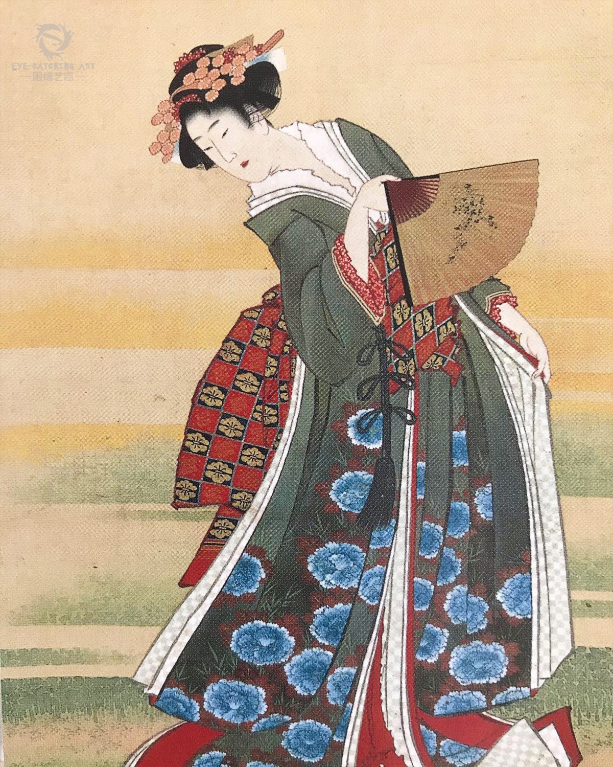 原创大师也难过美人关葛饰北斋与铃木春信的浮世绘美人图