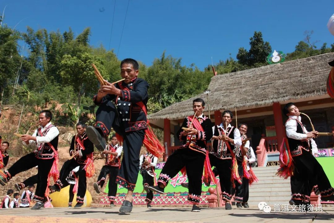 普洱市澜沧县是拉祜族芦笙舞·摆舞之乡