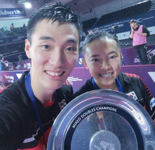 国乒混双丢冠韩国人看到了希望?韩乒:李尚洙田志希战奥运混双