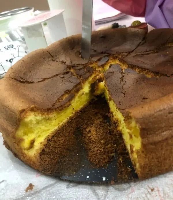 自制奶茶蛋糕失败大赏