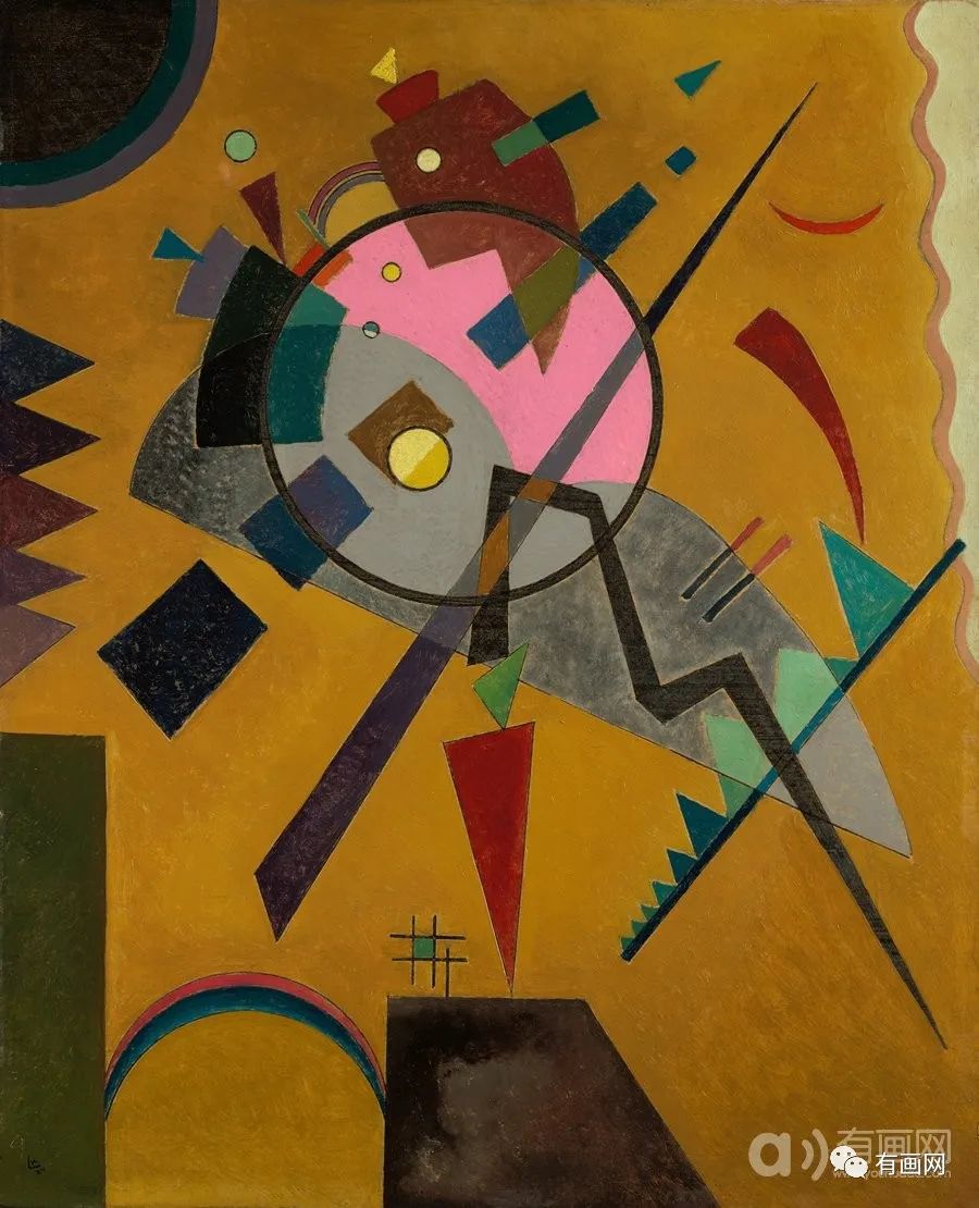 黄红蓝特别是由野兽派,立体派演变而来.