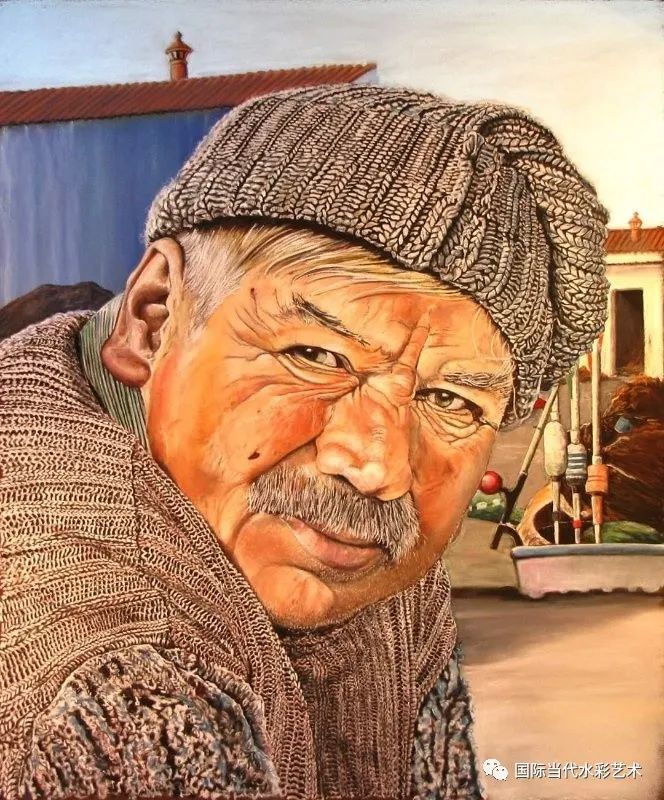 单虹水彩课堂557期葡萄牙写实水彩画家何塞马罗奥