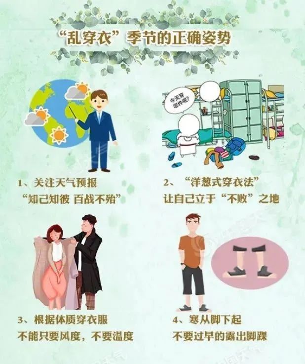 "二八月乱穿衣"