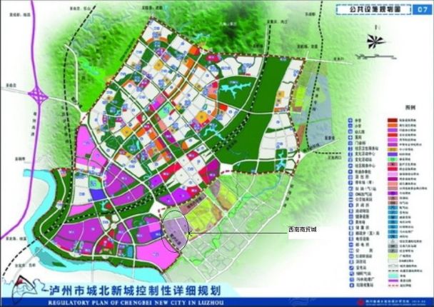 泸州领秀江南未来规划图片