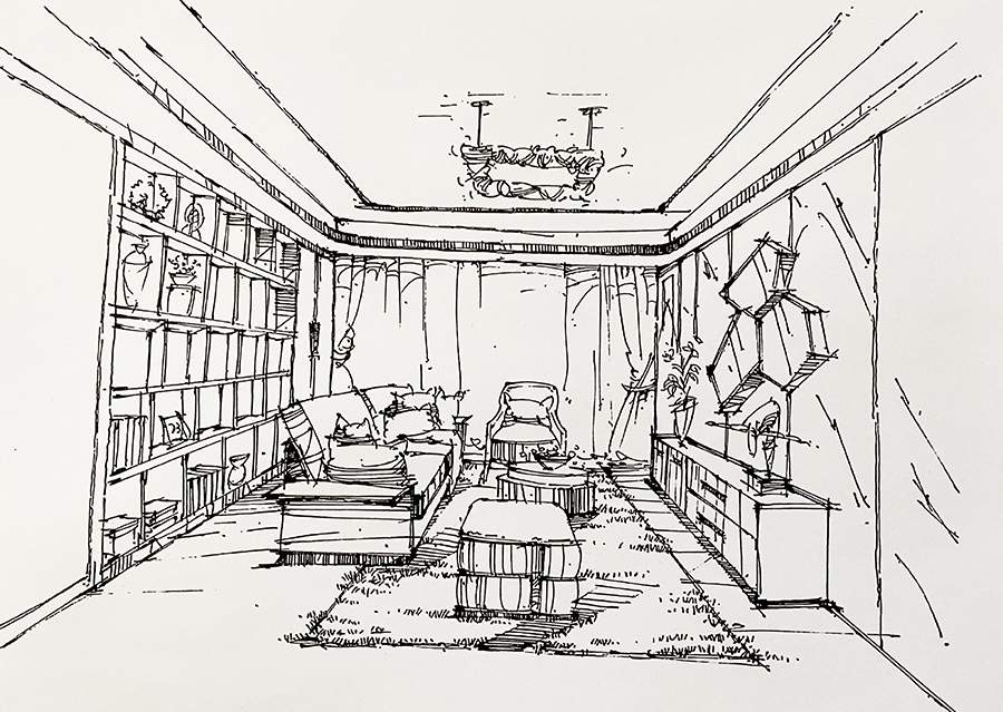 【筑龙时代】_室内设计手绘课程学习过程