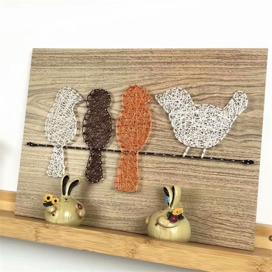 钉子和丝线的日常丨弦丝画diy