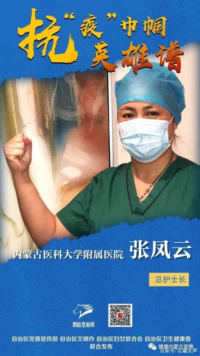 内蒙古自治区一线医务人员抗疫巾帼英雄谱发布