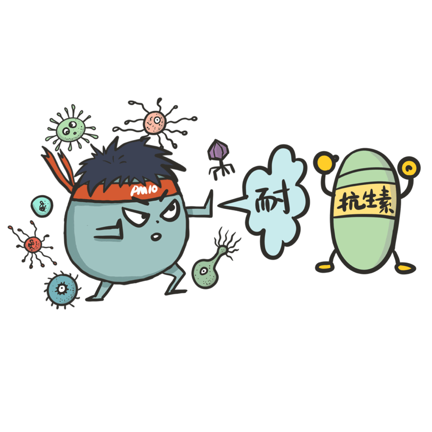 空气微小颗粒可附着微生物或可传播人类致病菌