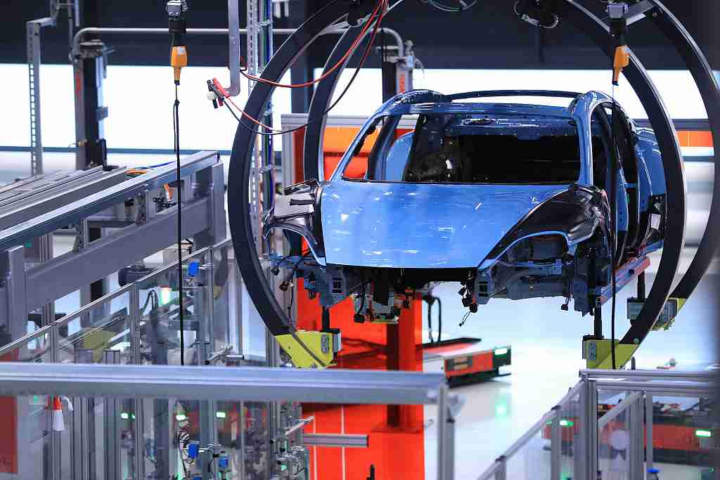 实拍德国斯图加特保时捷公司工厂