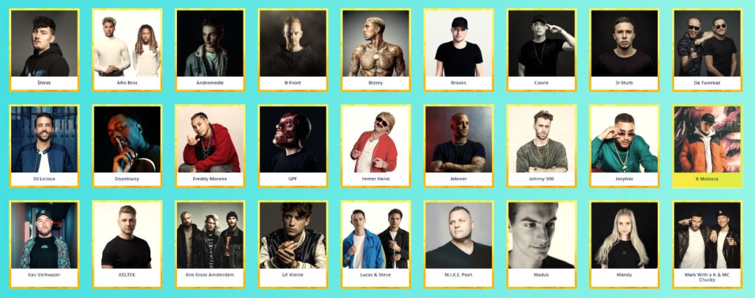 tonny junior,ummet ozcan,mattn,lucas & steve,dj licious和brooks