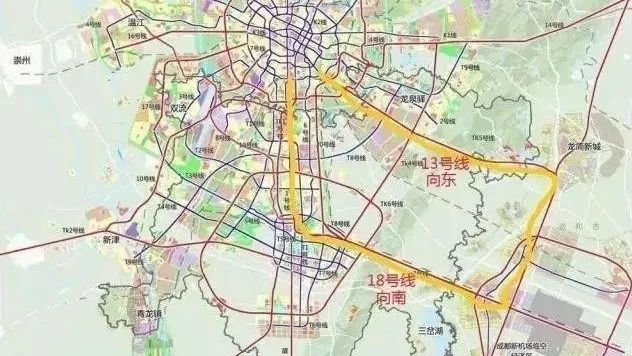 龙泉驿区第三条地铁—成都地铁13号线一期工程正式开始主体围护桩施工