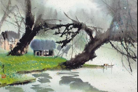 冯骥才逼来的春天作品多少钱一平尺