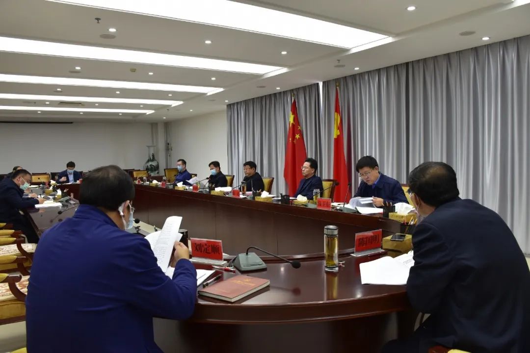 定西党政网丨唐晓明主持召开市委巡察工作领导小组第十四次会议