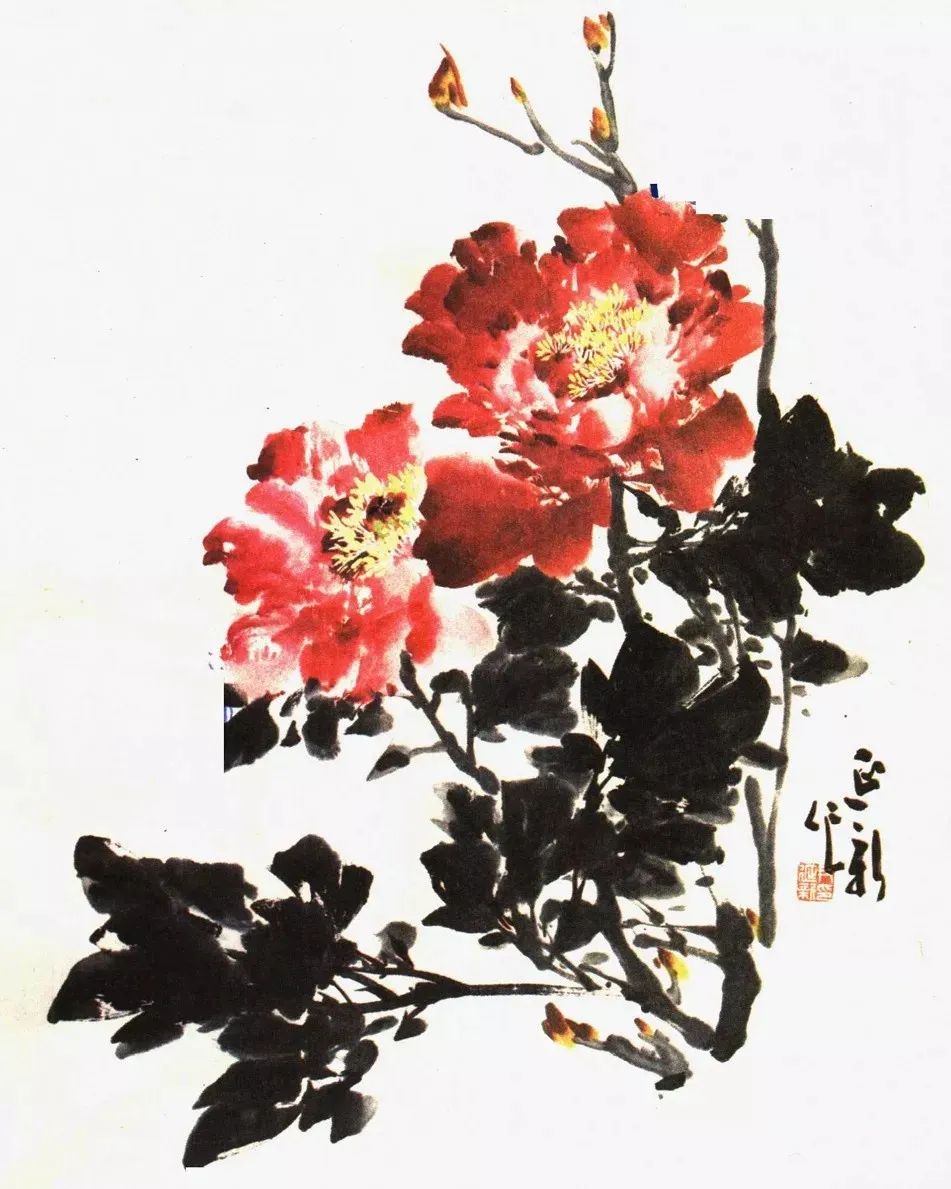 图文教程一笔一笔学画牡丹花头