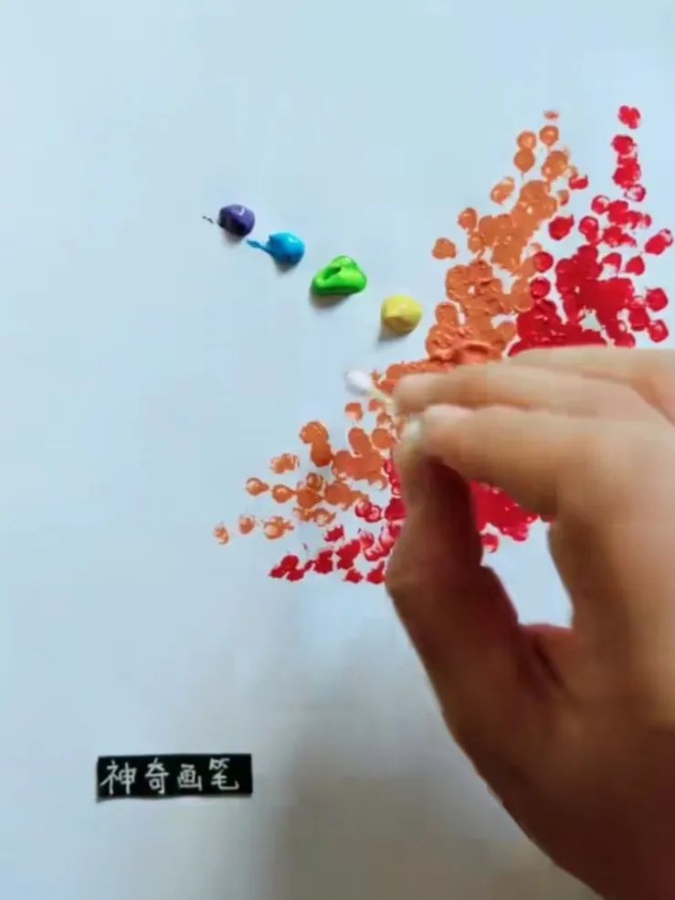 文初教育空中课堂12棉签10大创意玩法赶快行动起来吧