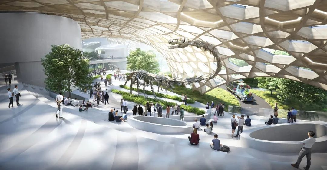 昆明国家植物博物馆效果图首次曝光,像一朵"水溶花"~_建设