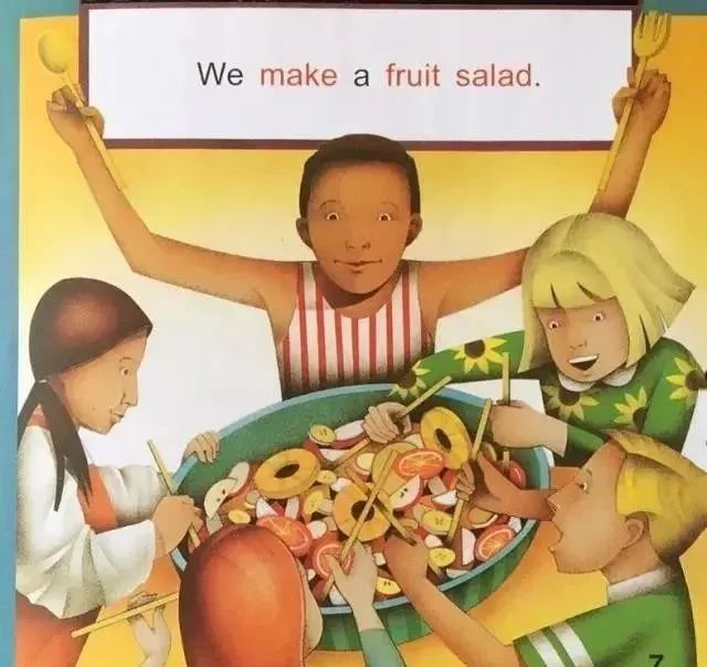 抗疫情停课不停学英语快乐营小班英文绘本fruitsalad①福州市台江区