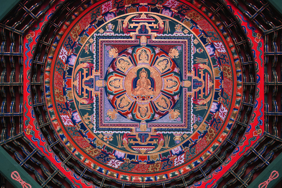 最美的十座寺庙"疫情后去拜拜,为今年讨个好彩头,下篇_藻井