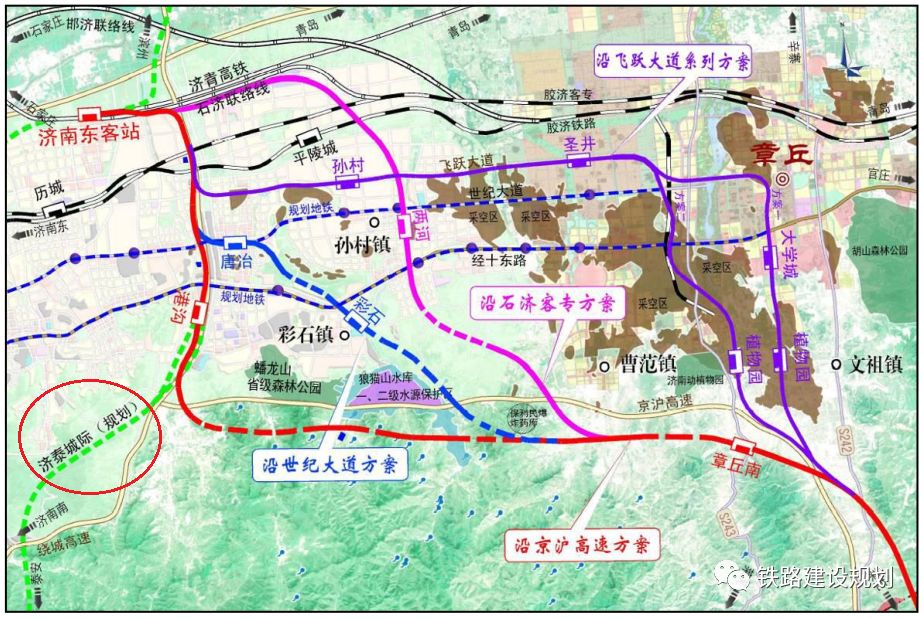 濟棗高鐵濟南段打下節後復工第一鑽設支線延伸到臺兒莊