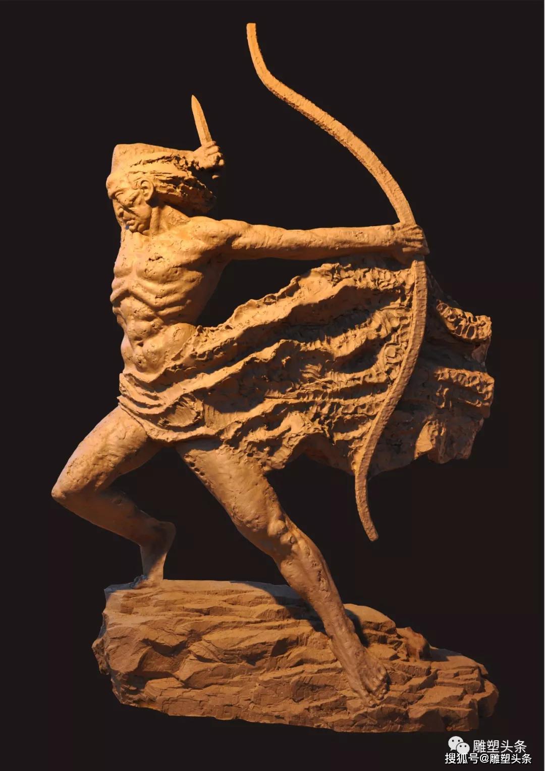 刘宇航丝路之梦2020中国民勤第三届沙漠雕塑国际创作营入选雕塑家