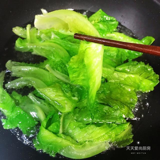 家常菜蠔油生菜2分鐘學會在家可以天天吃