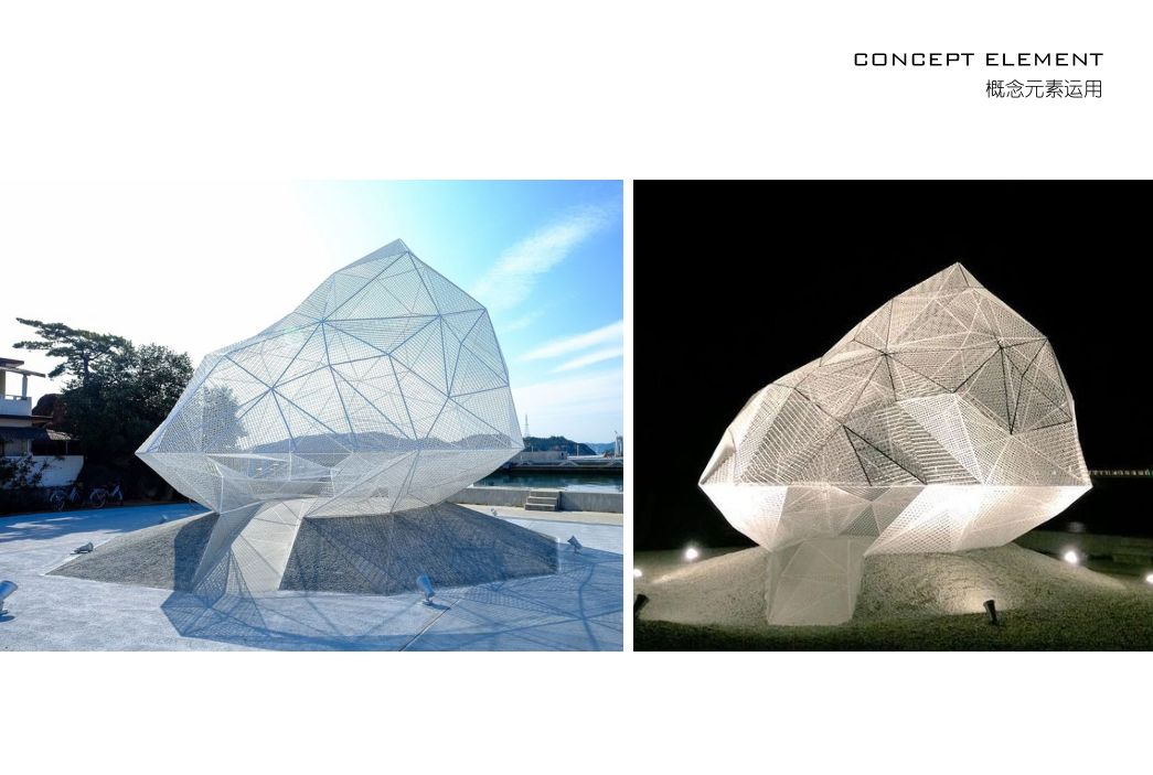 蝴蝶和云的灵感设计四进院落轴线变化示范区景观