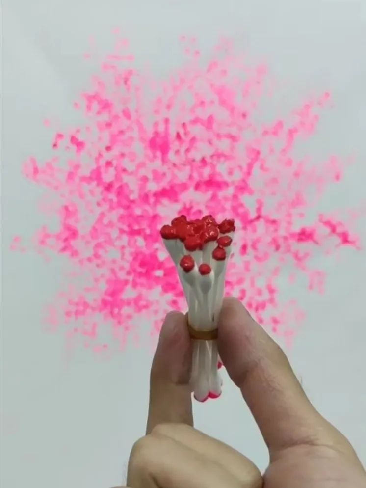 文初教育空中课堂12棉签10大创意玩法赶快行动起来吧