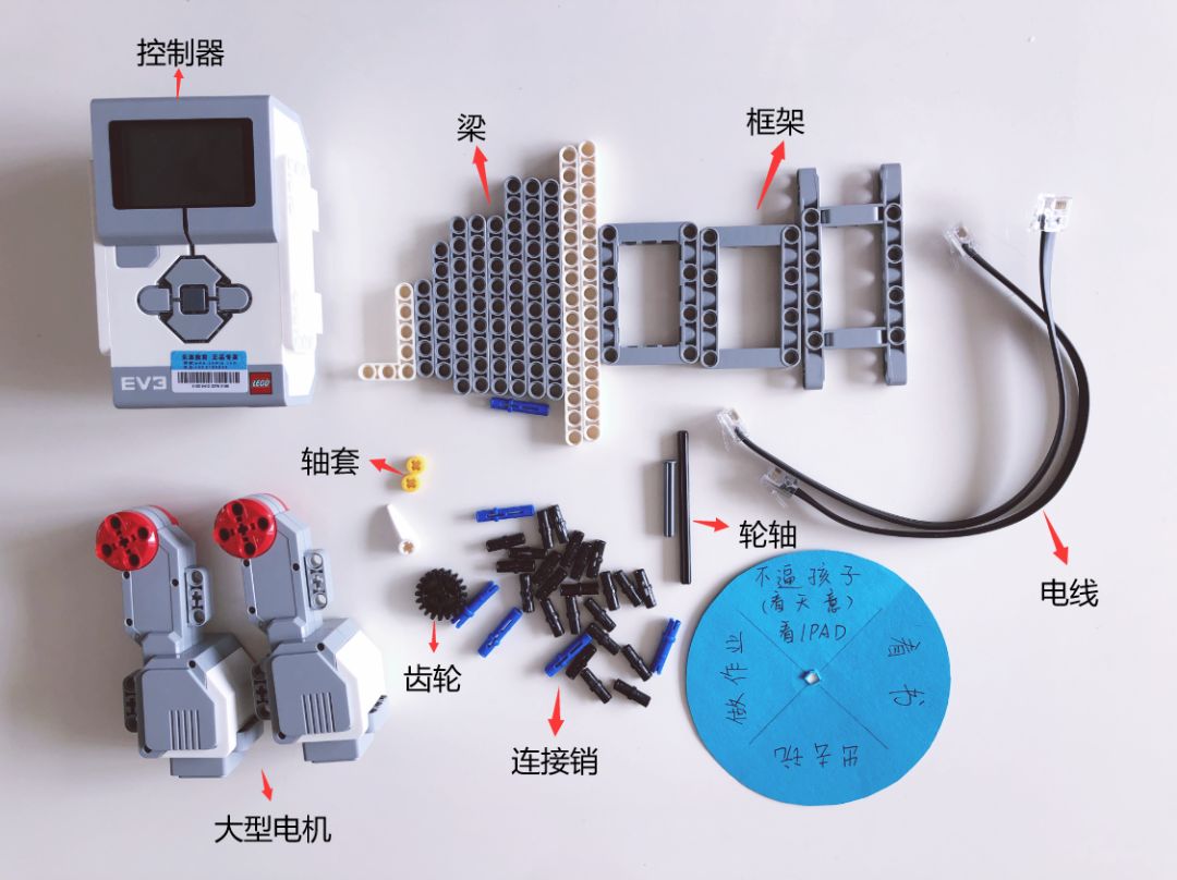 小学堂乐高小课堂抽奖机的制作
