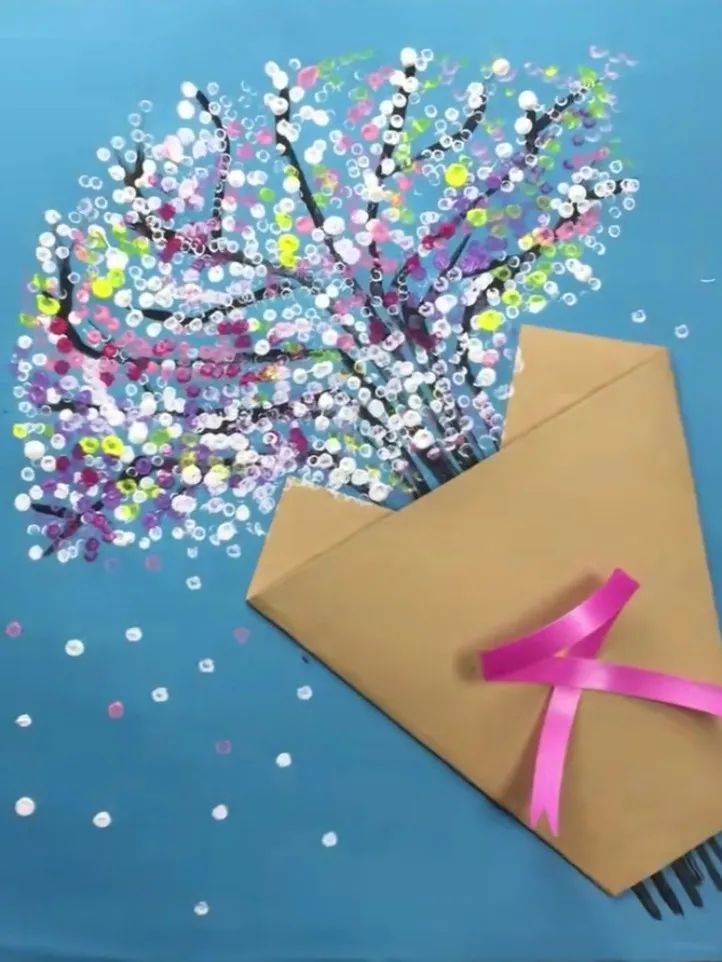 文初教育空中课堂12棉签10大创意玩法赶快行动起来吧