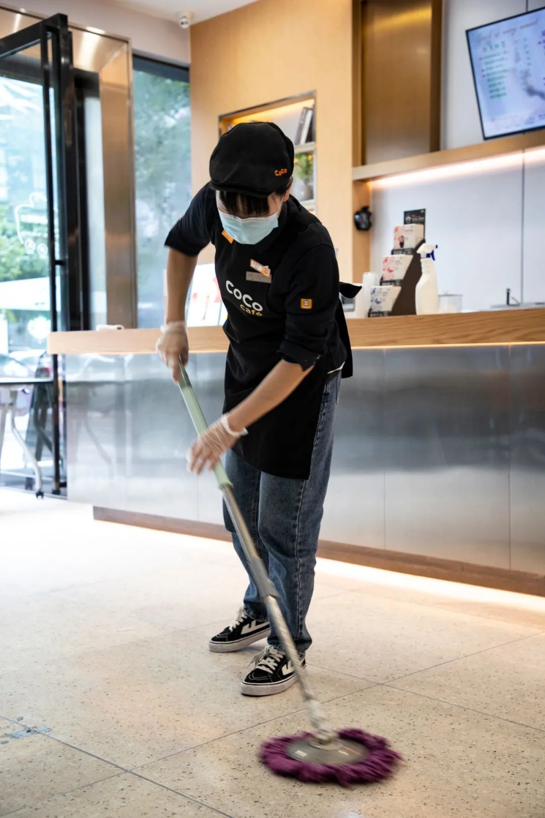 昨天女神节coco在广州行动了