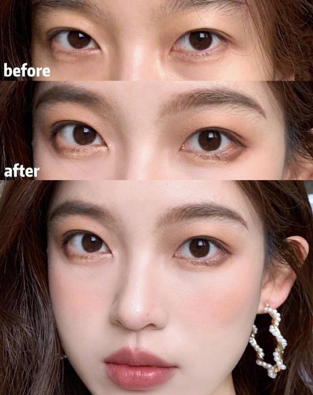 娱乐圈里意想不到的内双爱豆知多少内双妹子这样画眼妆绝了