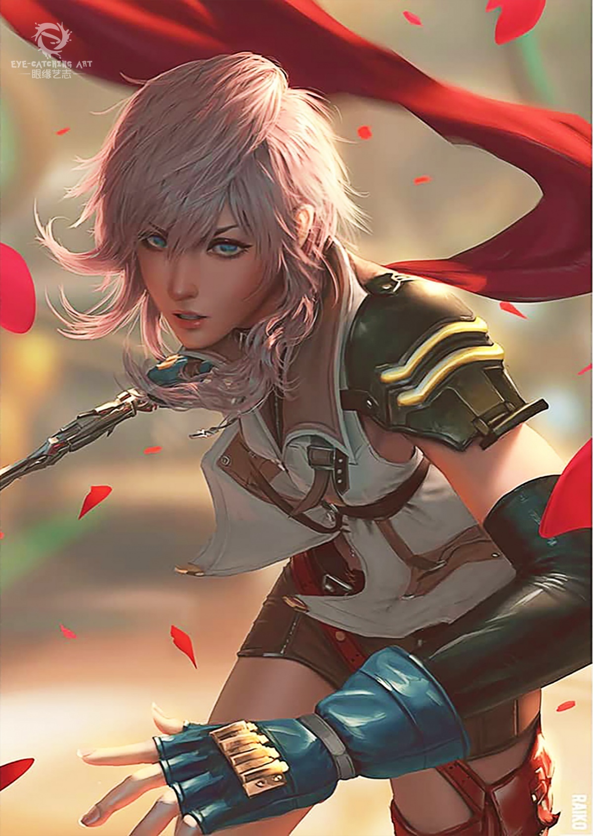 游戏中那些不爱红装的女战士